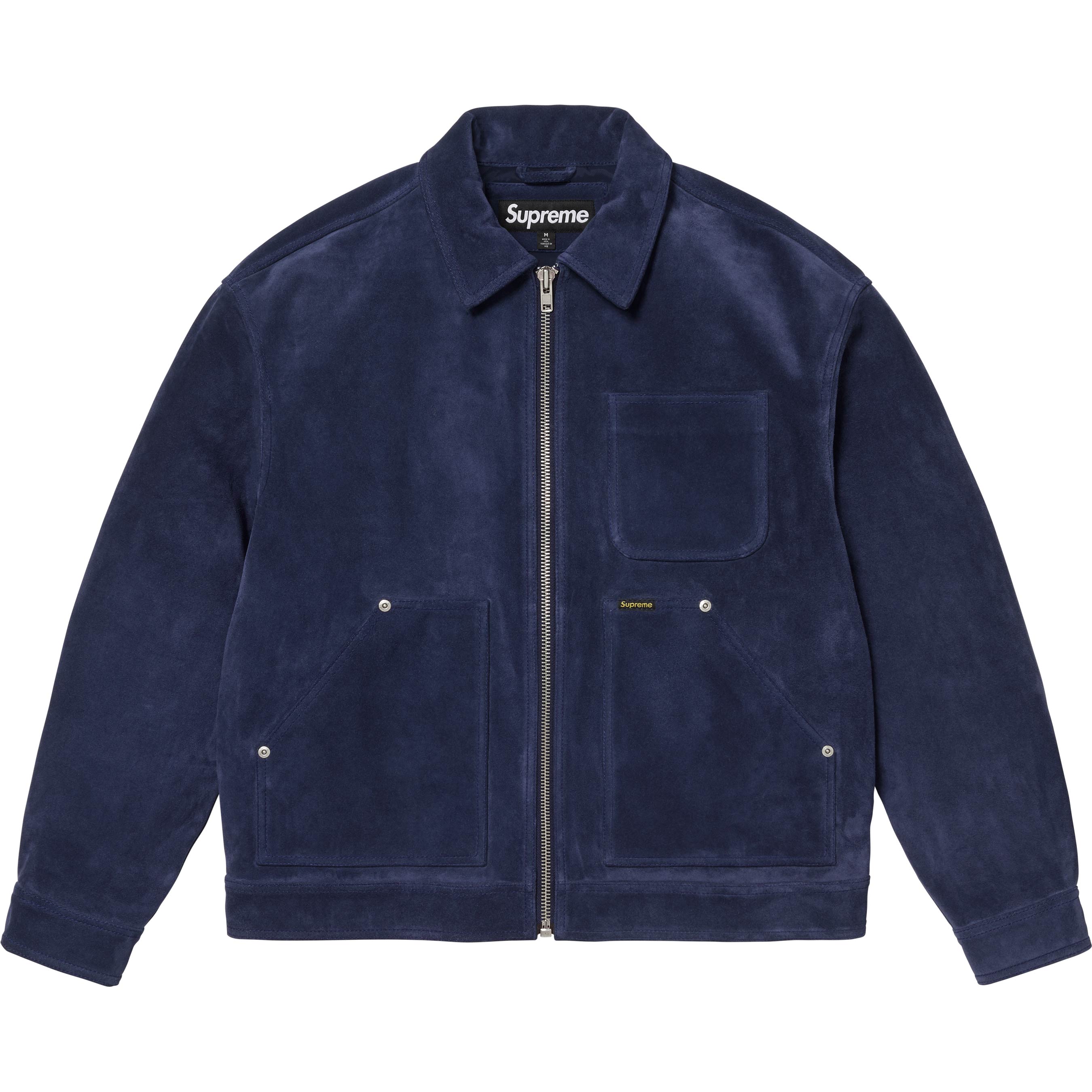 Supreme Suede Work Jacket - Blue