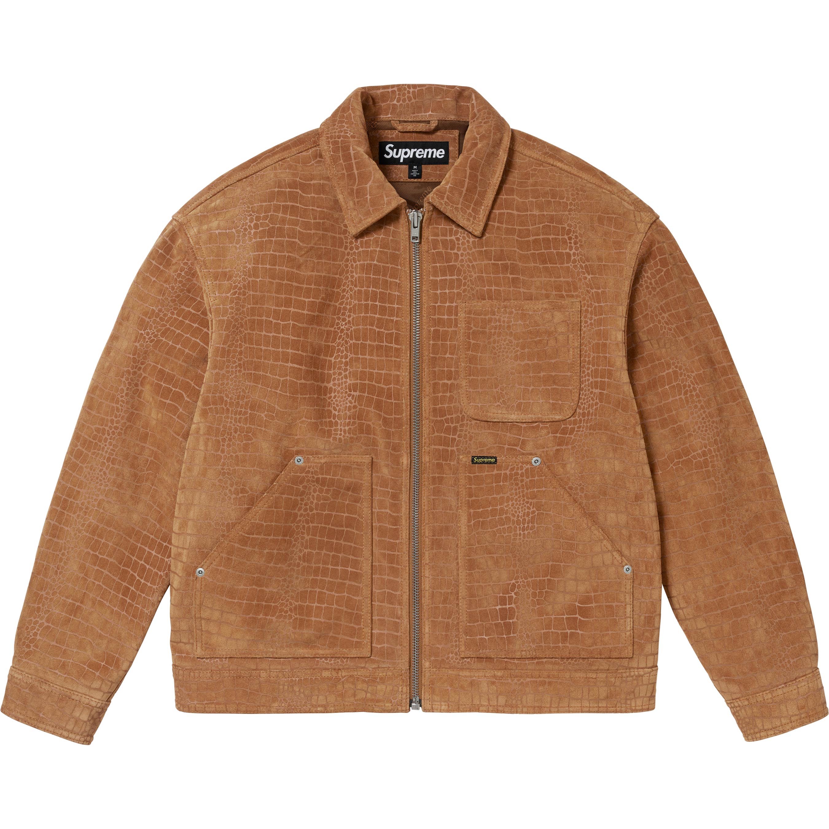 Supreme Suede Work Jacket - Croc