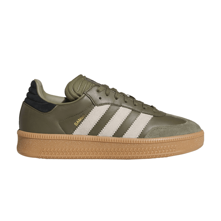 adidas Samba XLG Olive Strata Wonder Beige Gold Metallic