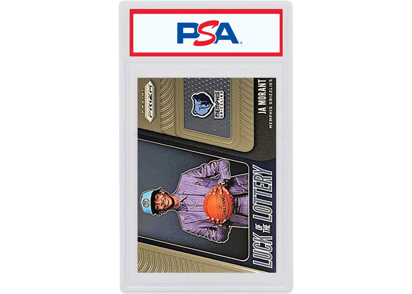 Ja Morant 2019 Panini Prizm Rookie Luck Of The Lottery #2 (PSA or BGS Graded)