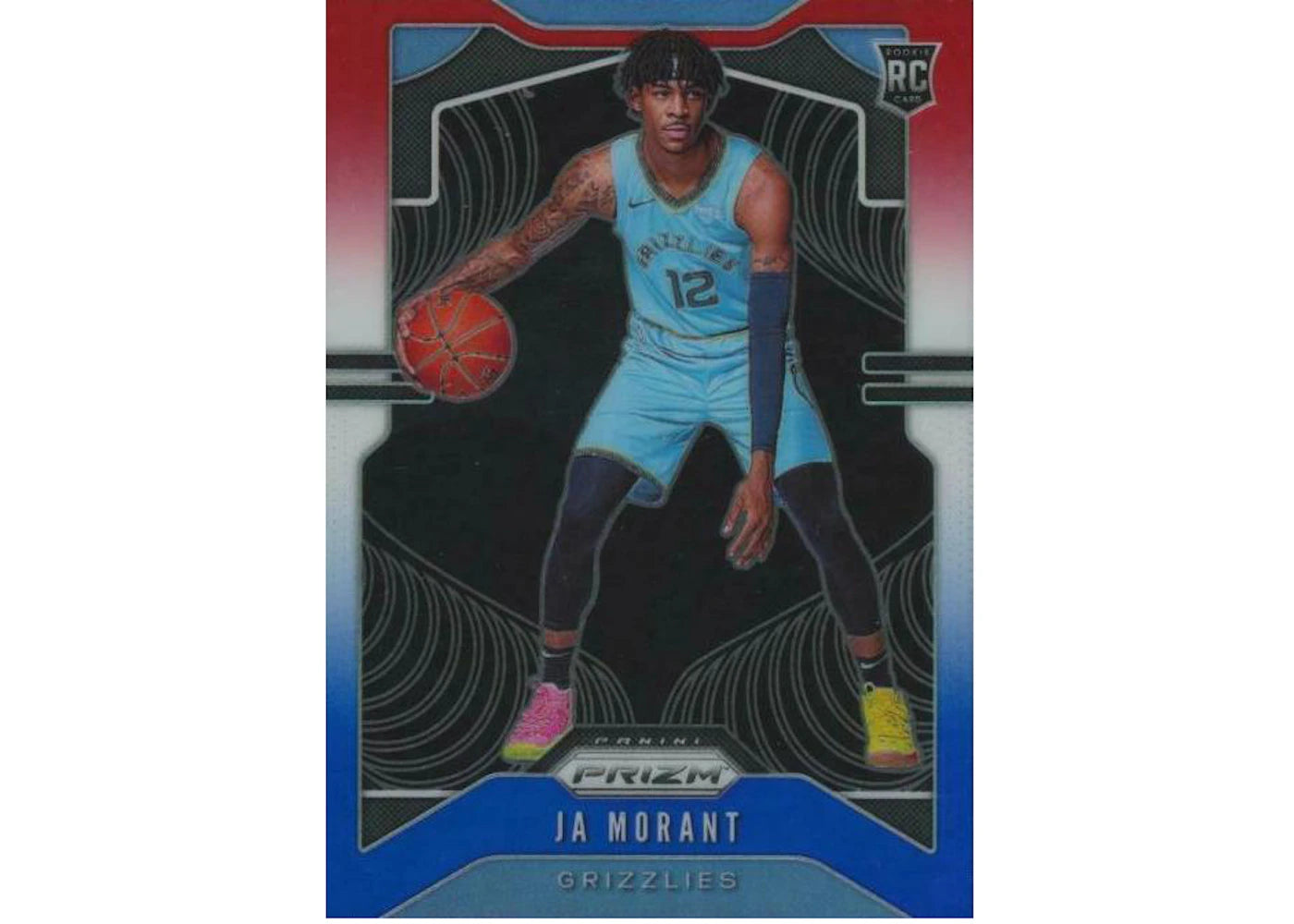 Ja Morant 2019 Panini Prizm Rookie Red/White/Blue #249 (Ungraded)