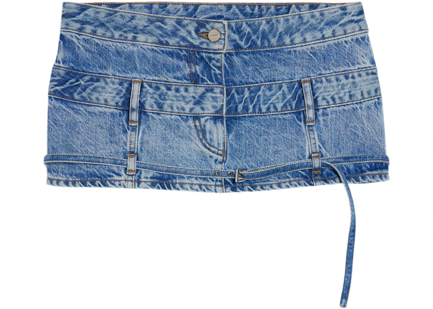 Jacquemus La Mini De Nîmes Criollo Light Blue/Tabac