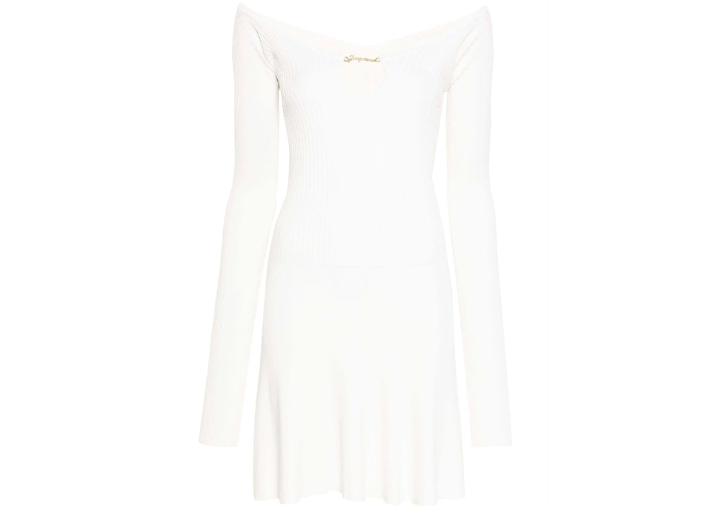 Jacquemus La Mini Robe Pralu Dress Off White