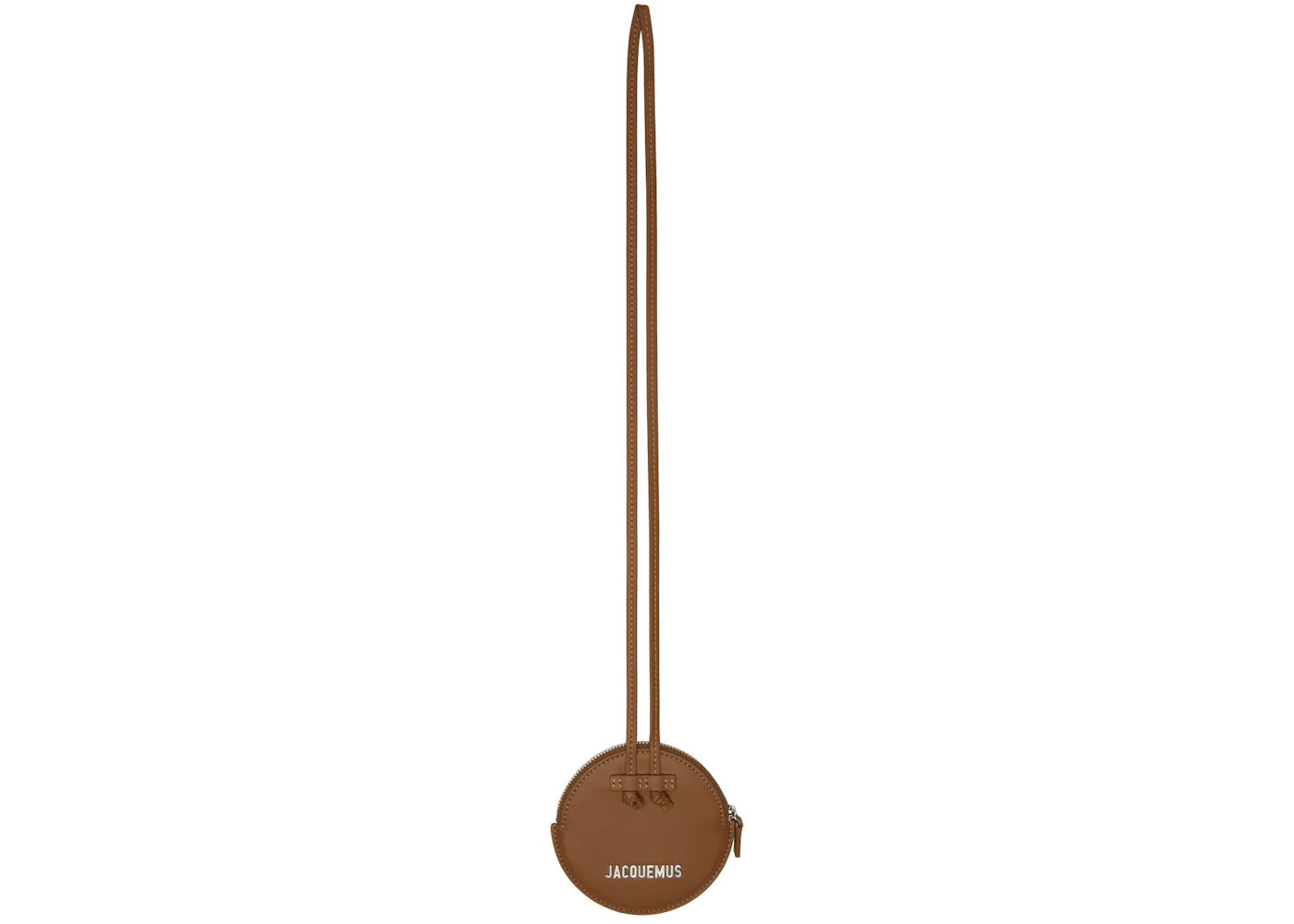 Jacquemus La Montagne Le Pitchou Round Coin Purse Brown