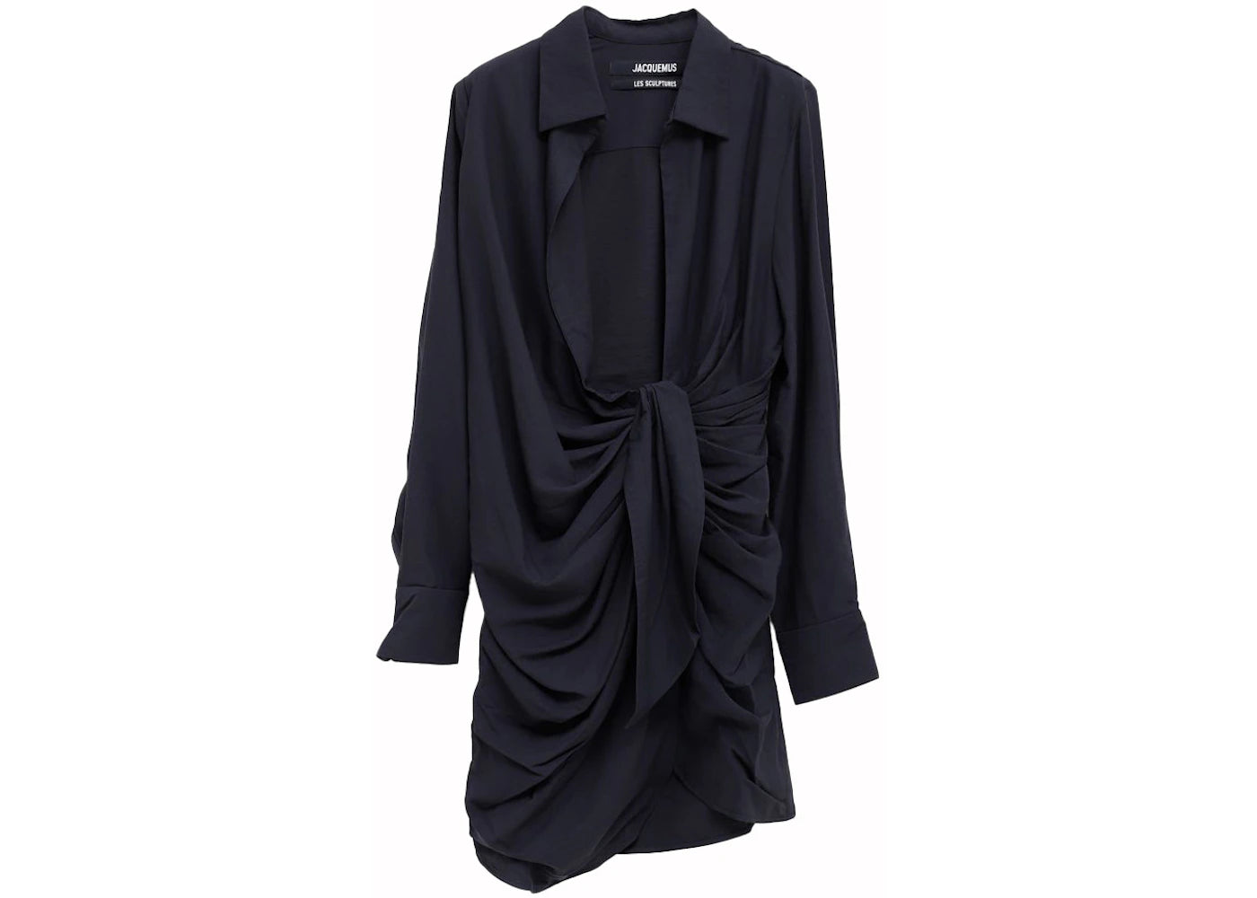 Jacquemus La Robe Bahia Dress 390 Dark Navy