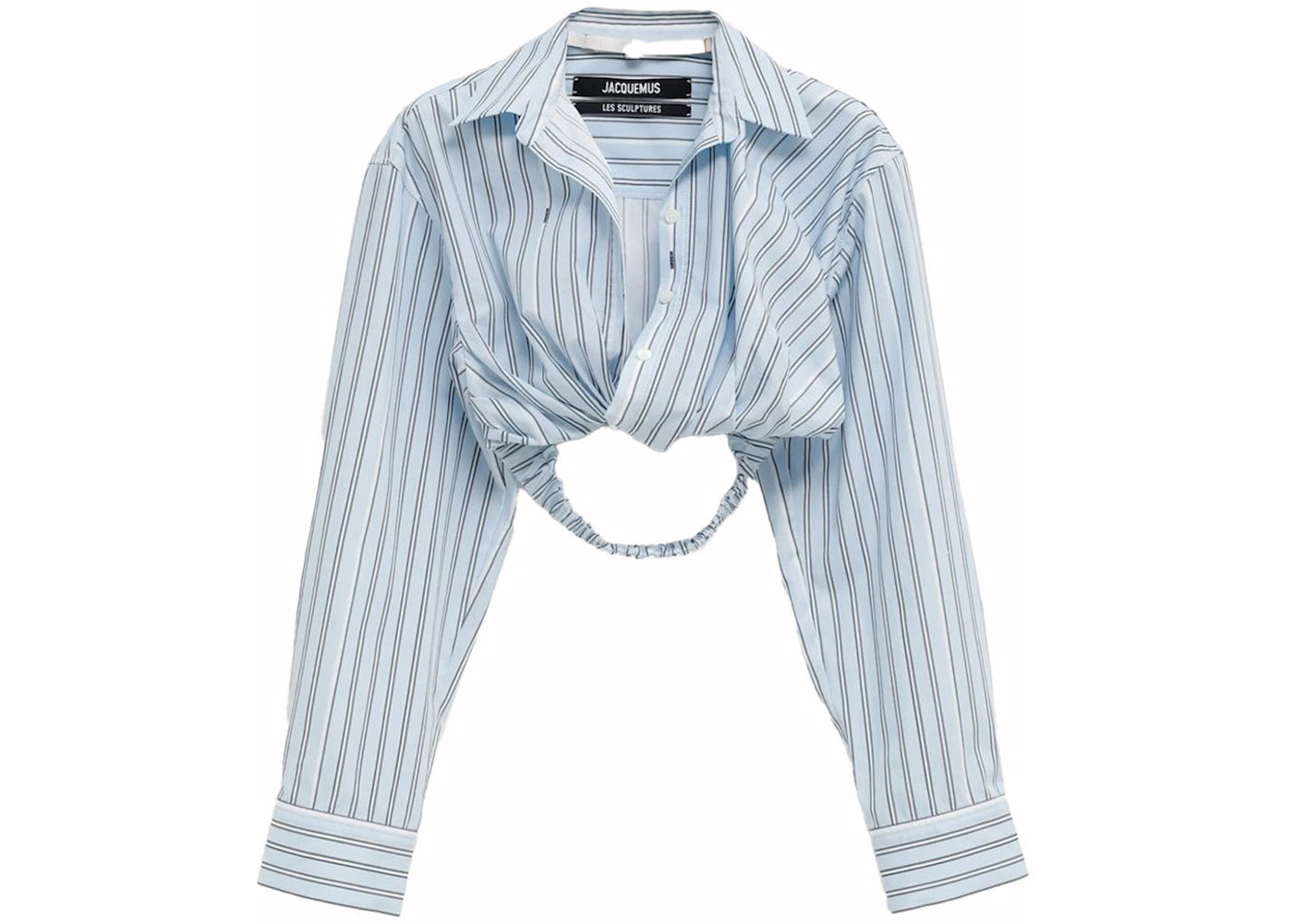 Jacquemus La chemise Bahia Courte Shirt 100 White