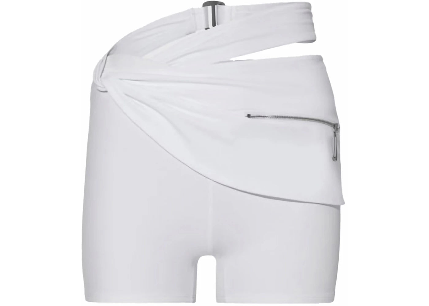 Jacquemus x Nike Drapped Bike Shorts White