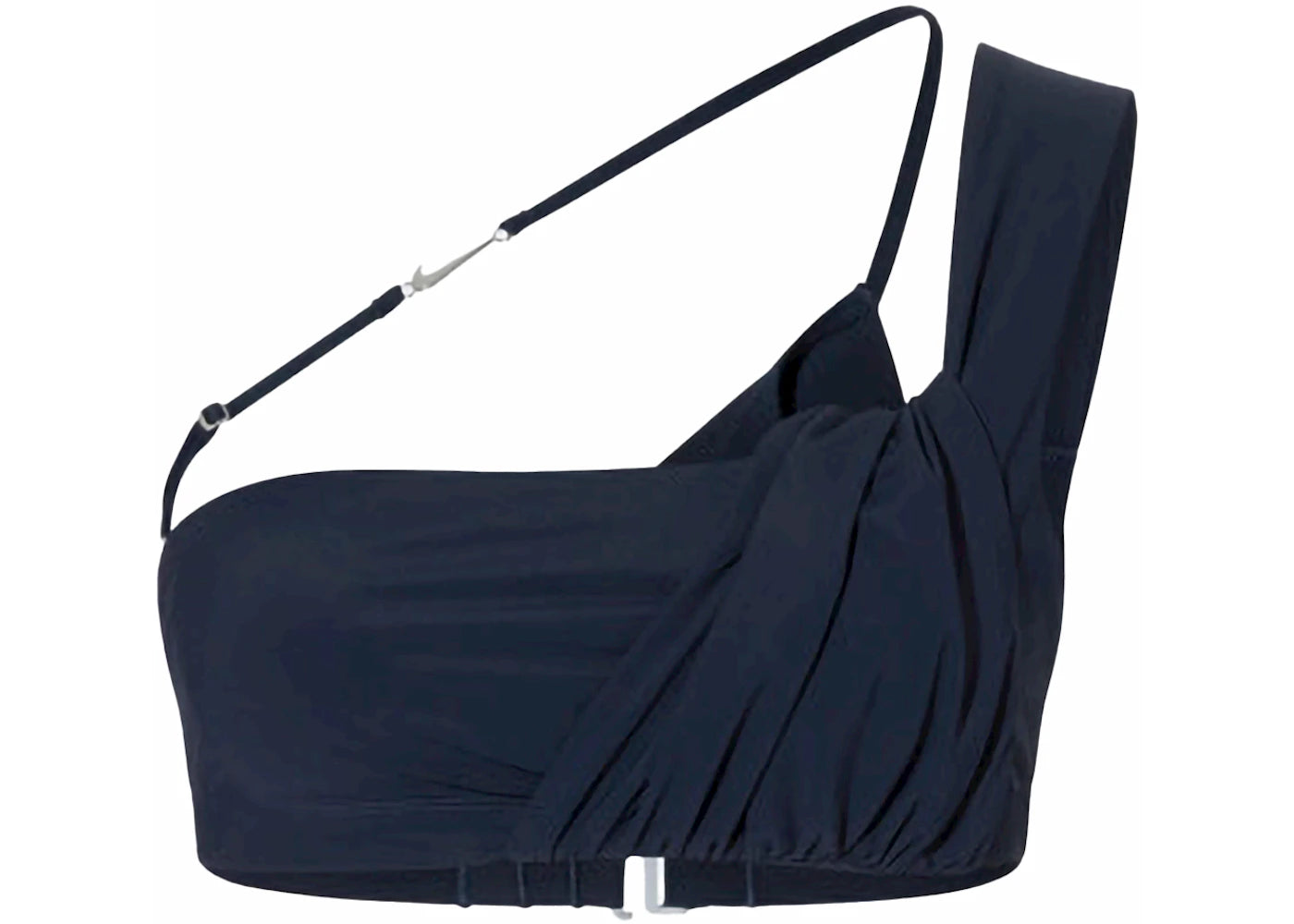 Jacquemus x Nike La Brassière Drapée Sports Bra Dark Obsidian