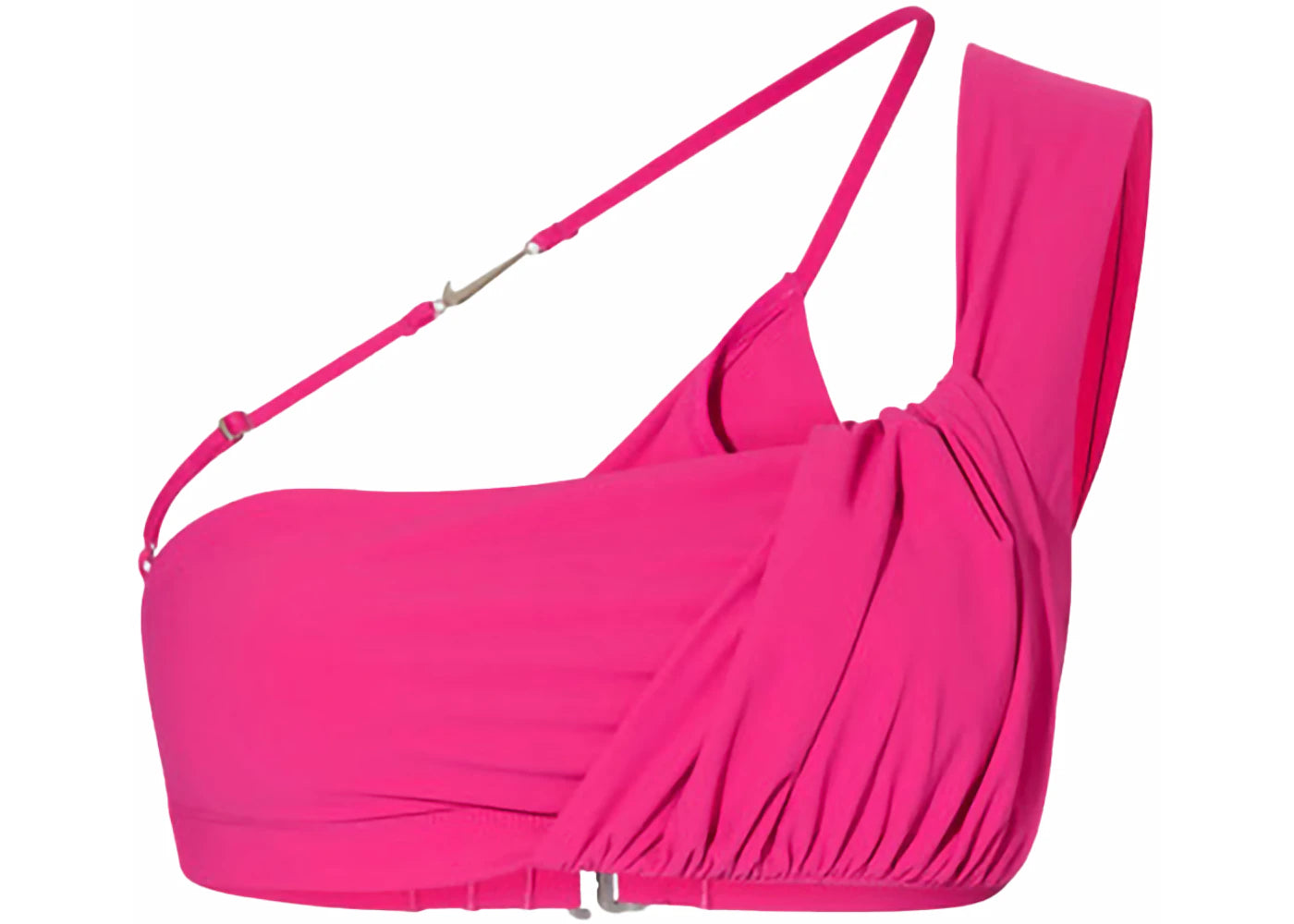 Jacquemus x Nike La Brassière Drapée Sports Bra Dark Pink