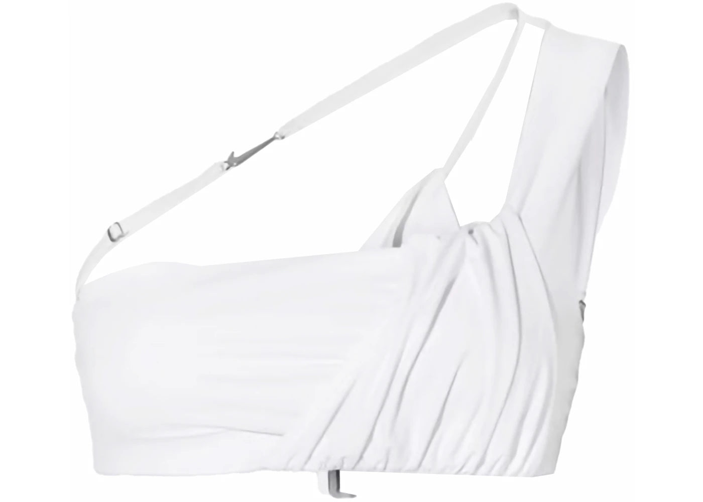 Jacquemus x Nike La Brassière Drapée Sports Bra White