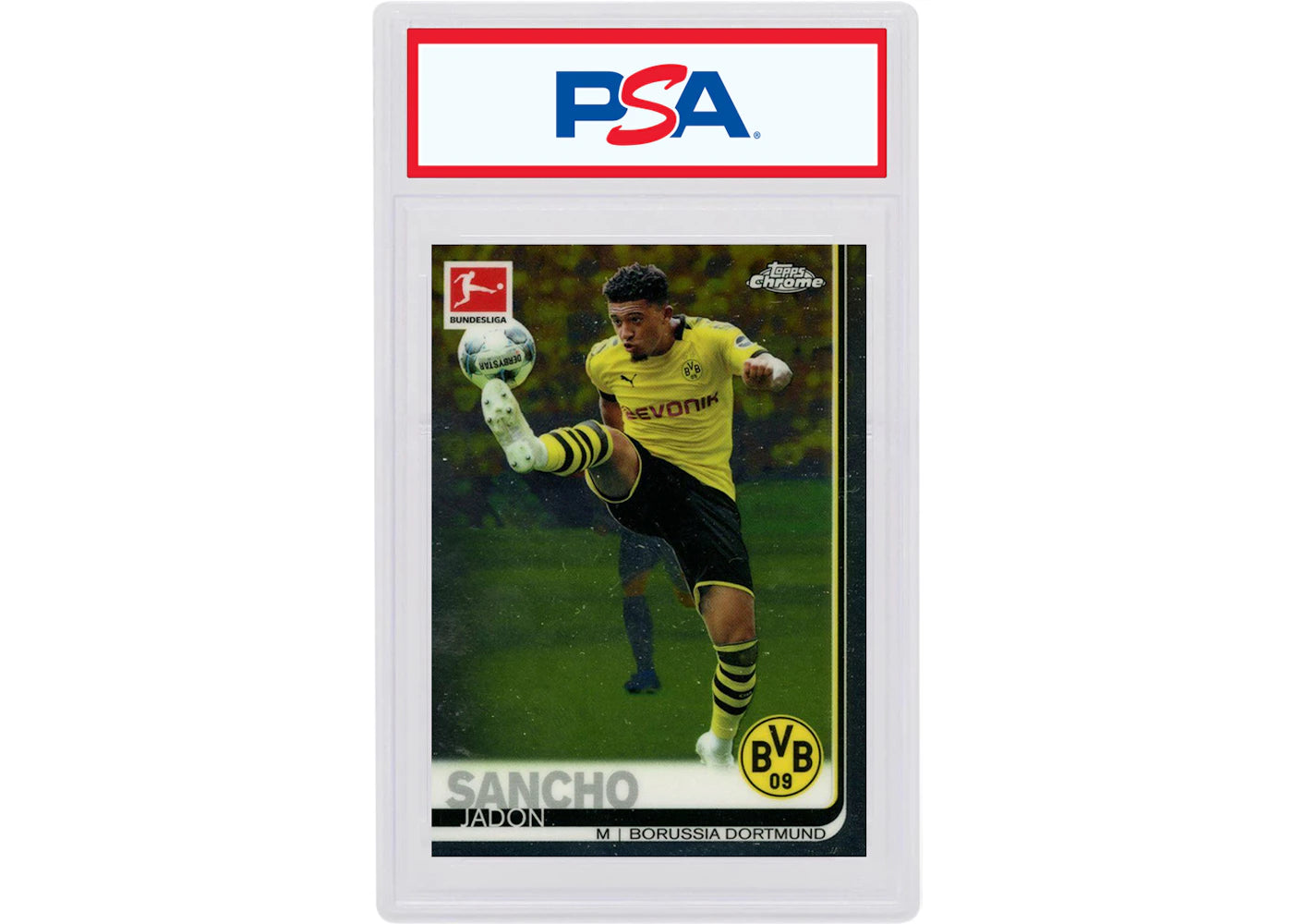 Jadon Sancho 2019 Topps Chrome Bundesliga #25 (PSA or BGS Graded)
