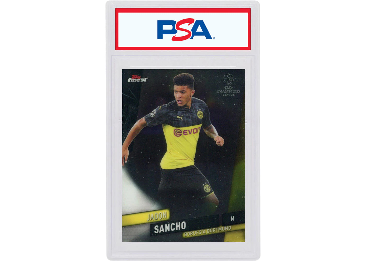 Jadon Sancho 2019 Topps Finest UEFA Champions League #26 (PSA or BGS Graded)