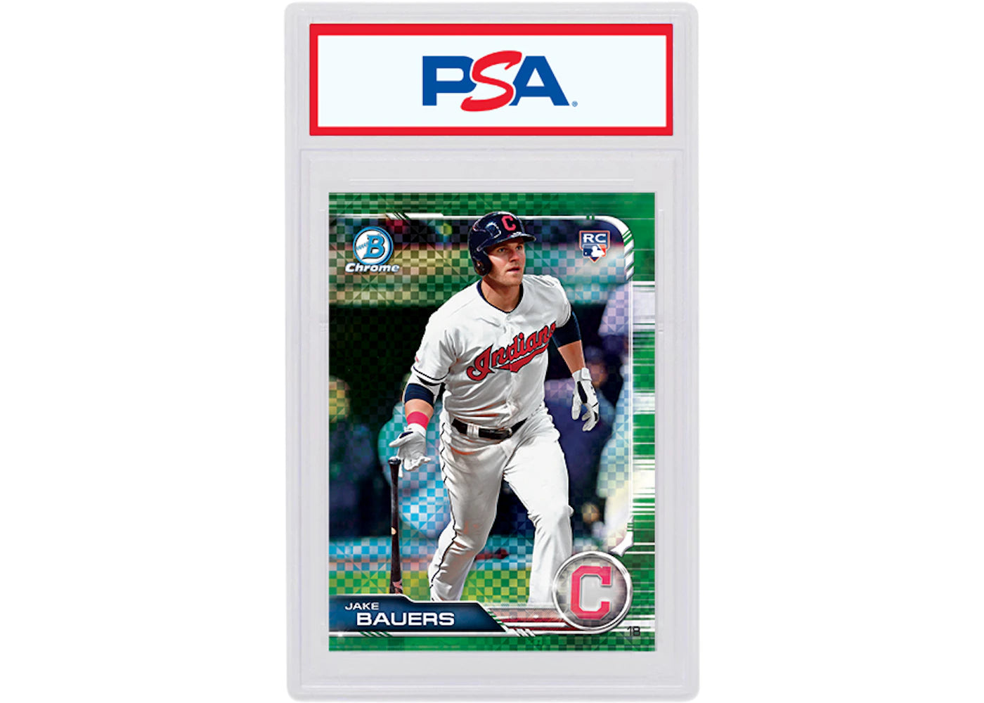 Jake Bauers 2019 Bowman Chrome X Rookie Green X-Fractor /31 #3 (PSA or BGS Graded)