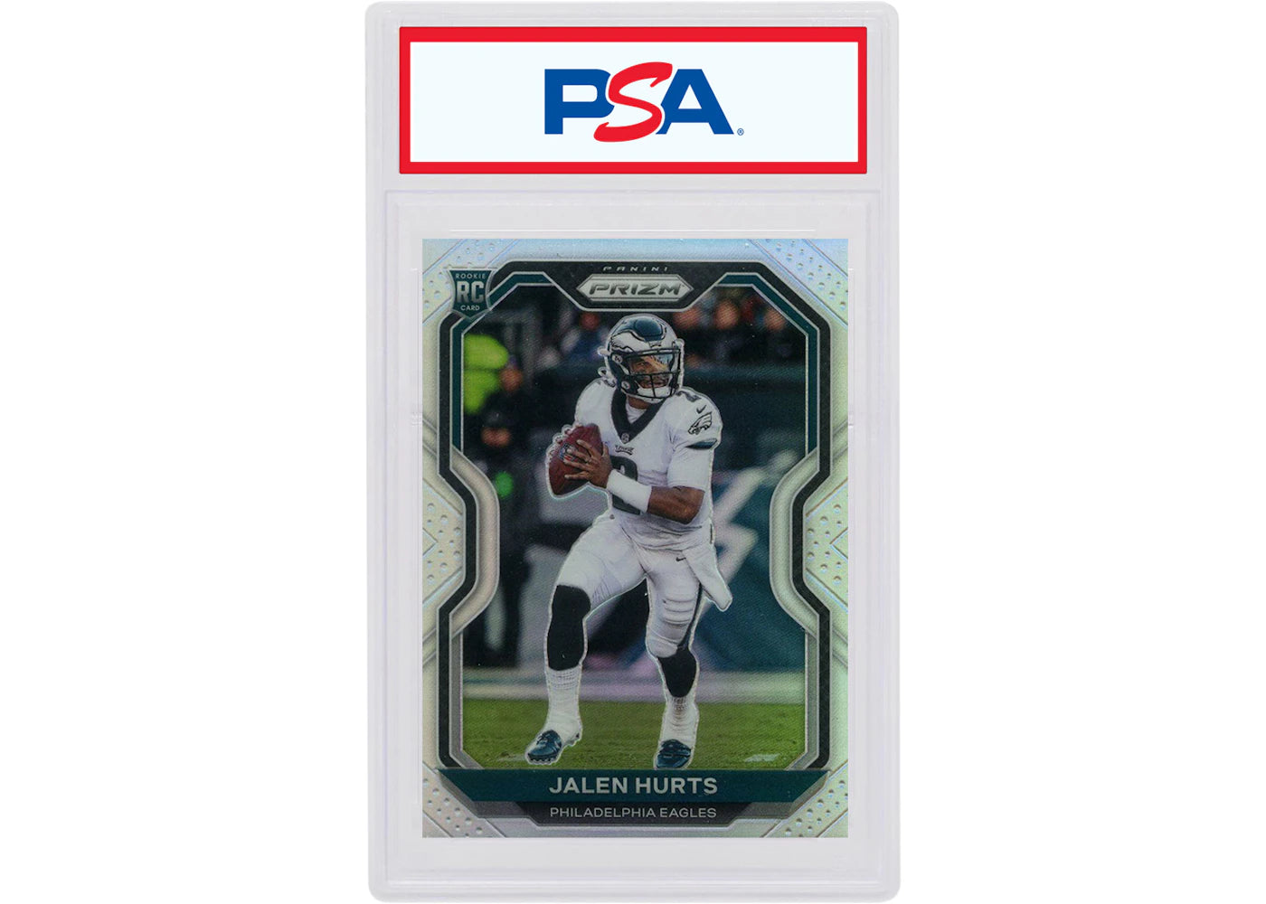 Jalen Hurts 2020 Panini Prizm Rookie Silver #343 (PSA or BGS Graded)