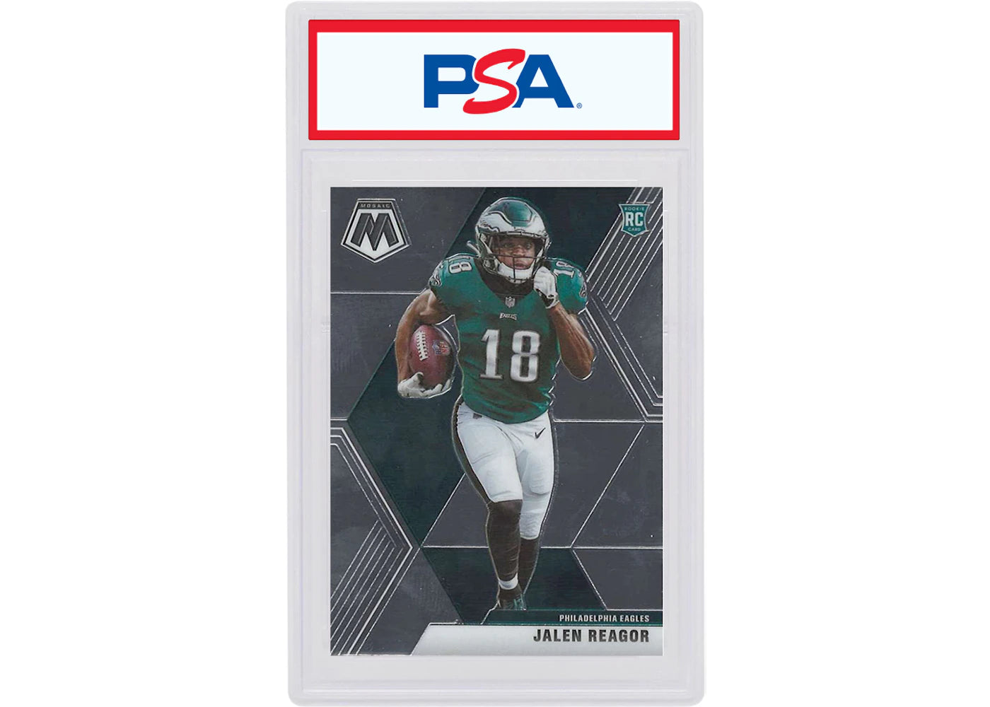 Jalen Reagor 2020 Panini Mosaic Rookie #208 (PSA or BGS Graded)