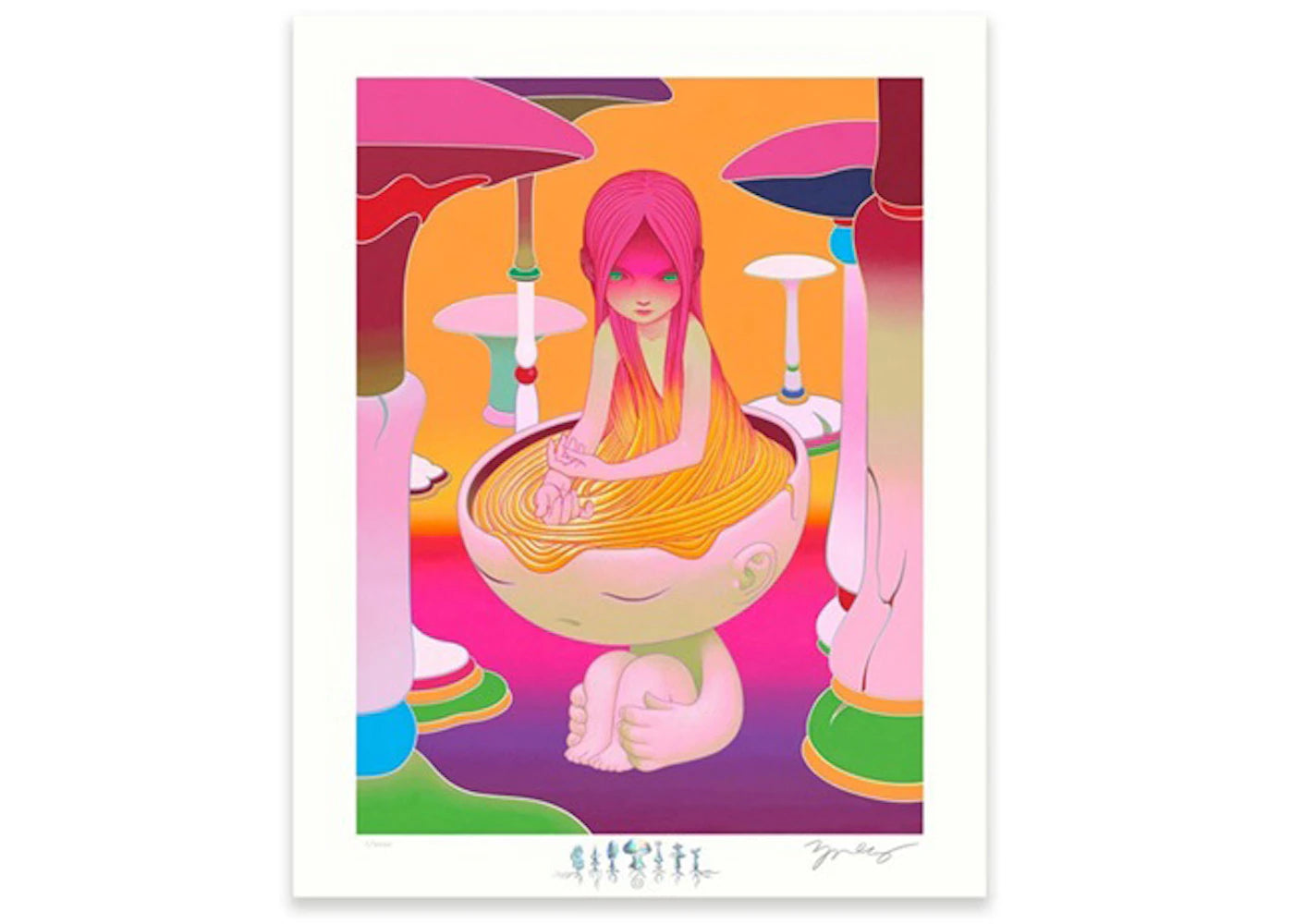 James Jean Bath Print (Signed, Edition of 951)