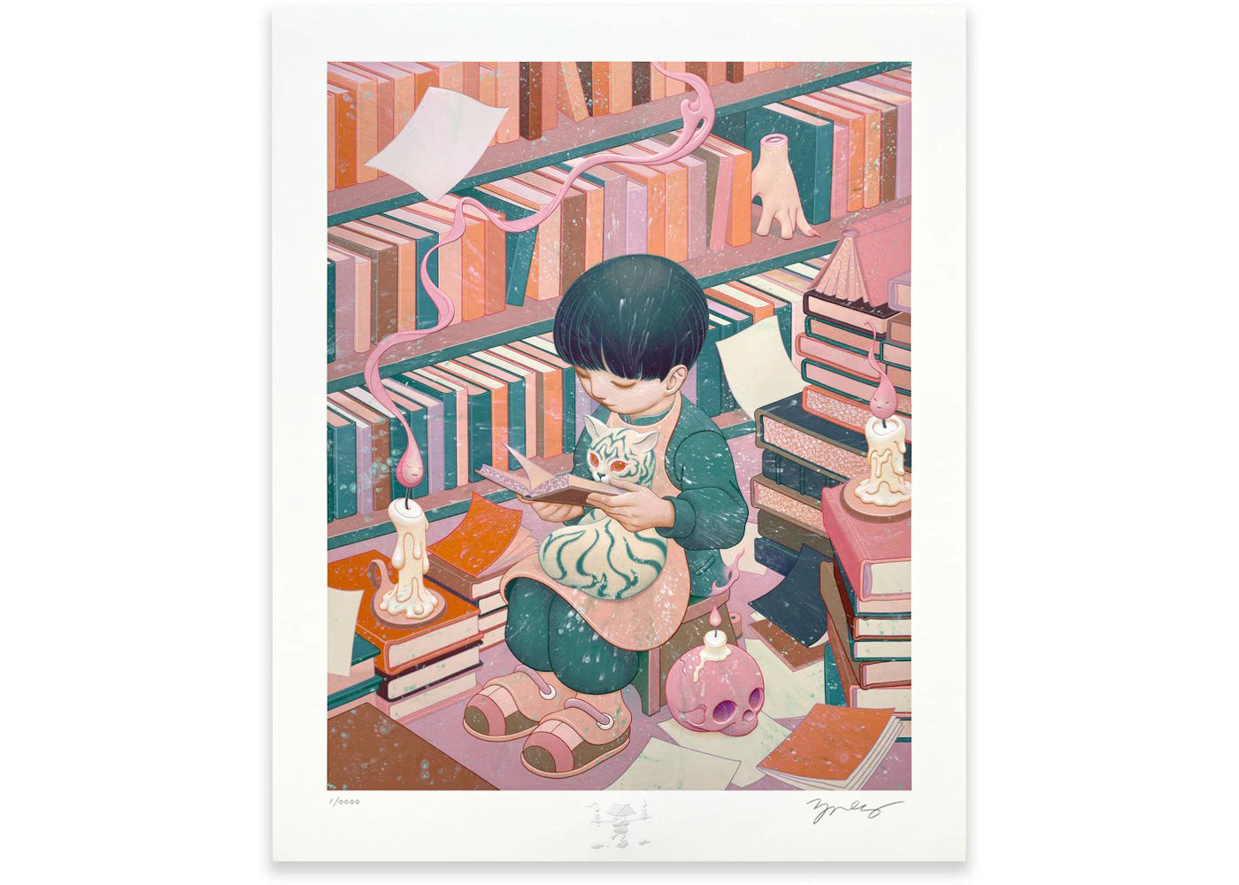 James Jean Bibliophile Print (Signed, Edition of 1,037)
