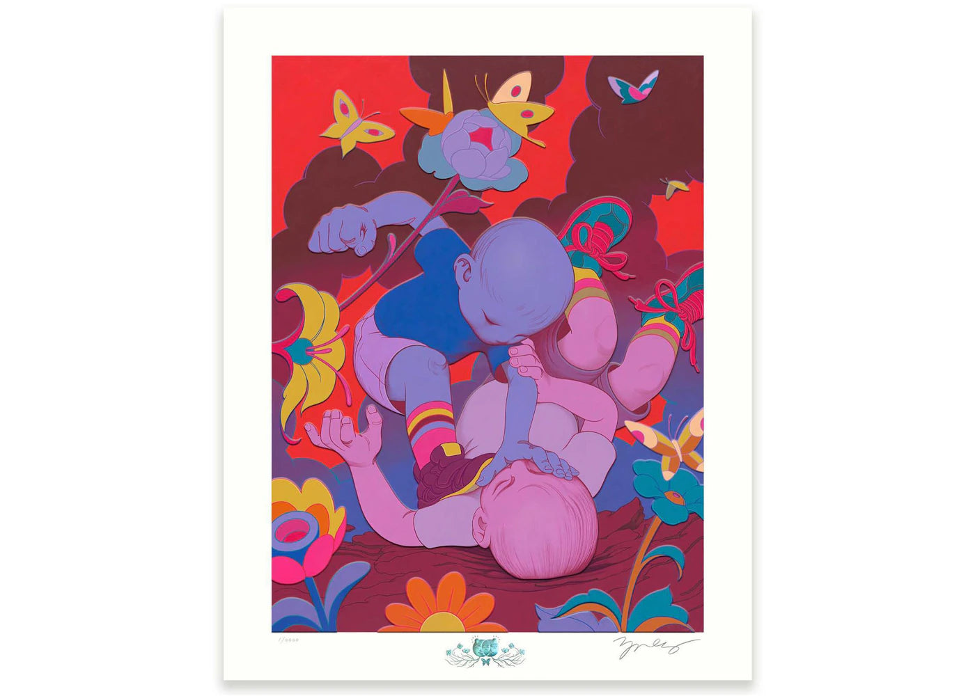 James Jean Brawl Print (Signed, Edition of Time-Released)