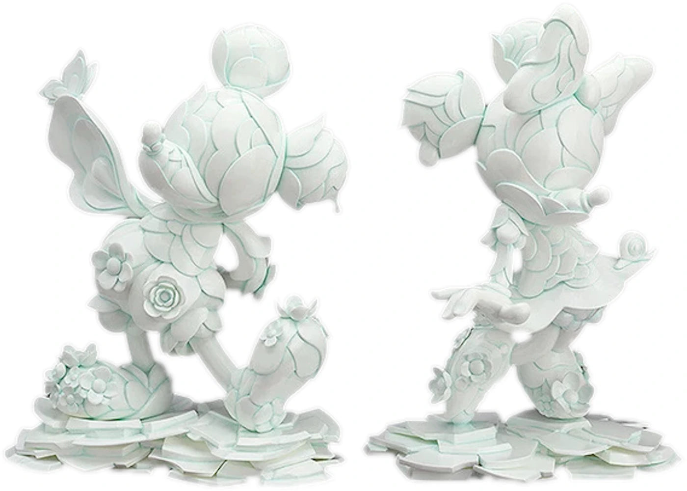 James Jean Mickey Mouse & Minnie Mouse 90th Anniversary Figure Set