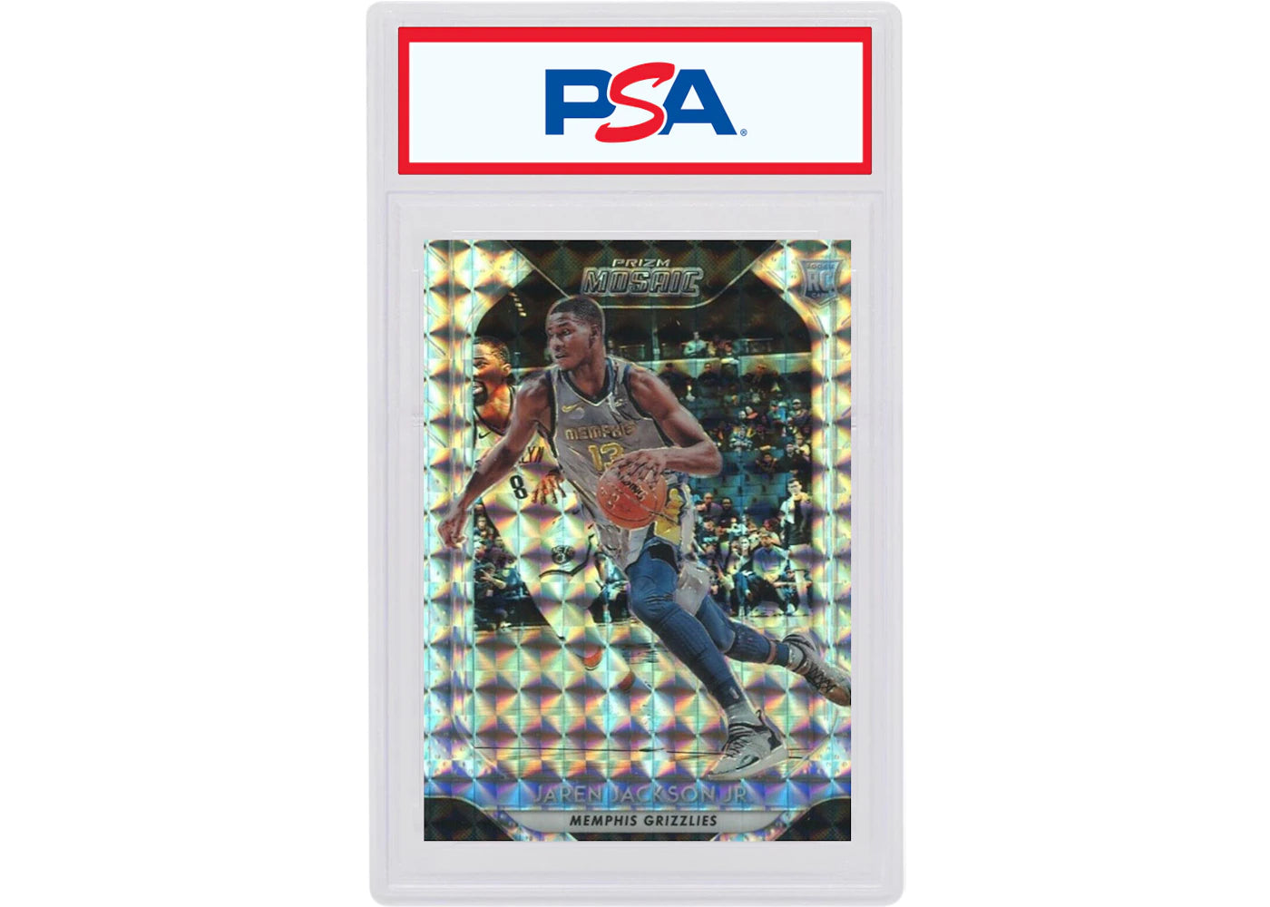 Jaren Jackson Jr. 2018 Panini Prizm Mosaic Rookie #37 (PSA or BGS Graded)