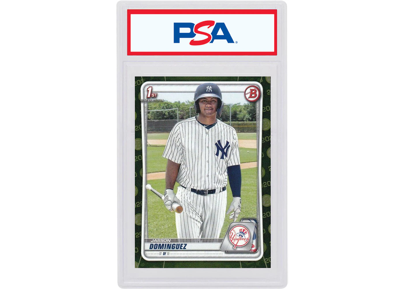 Jasson Dominguez 2020 Bowman Camo #BP8 (PSA or BGS Graded)