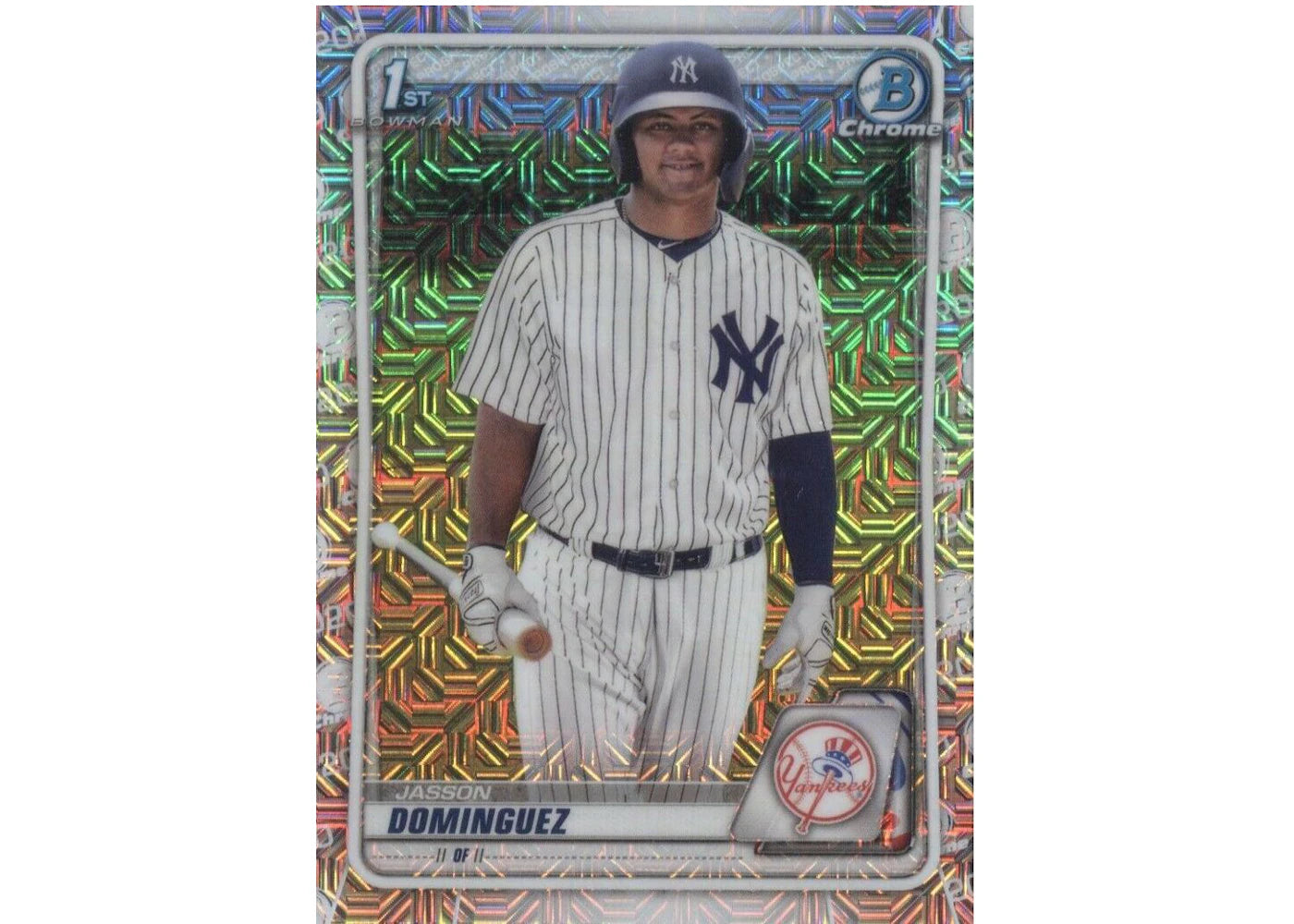 Jasson Dominguez 2020 Bowman Mega Box Chrome Prospects Mojo #BCP-8 (Ungraded)