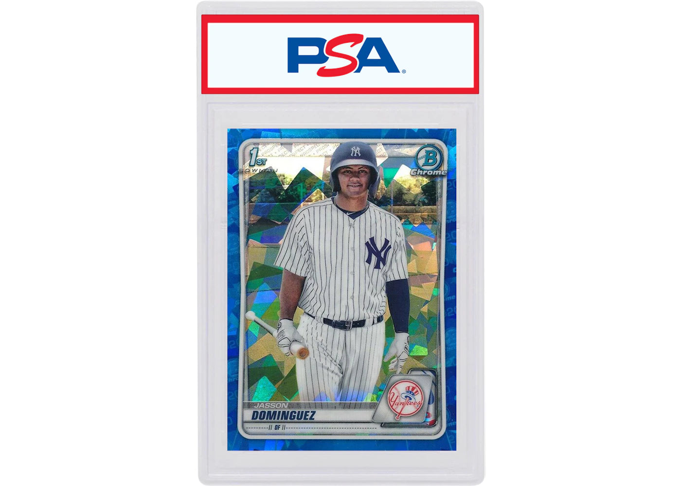 Jasson Dominguez 2020 Bowman Sapphire #BCP8 (PSA or BGS Graded)