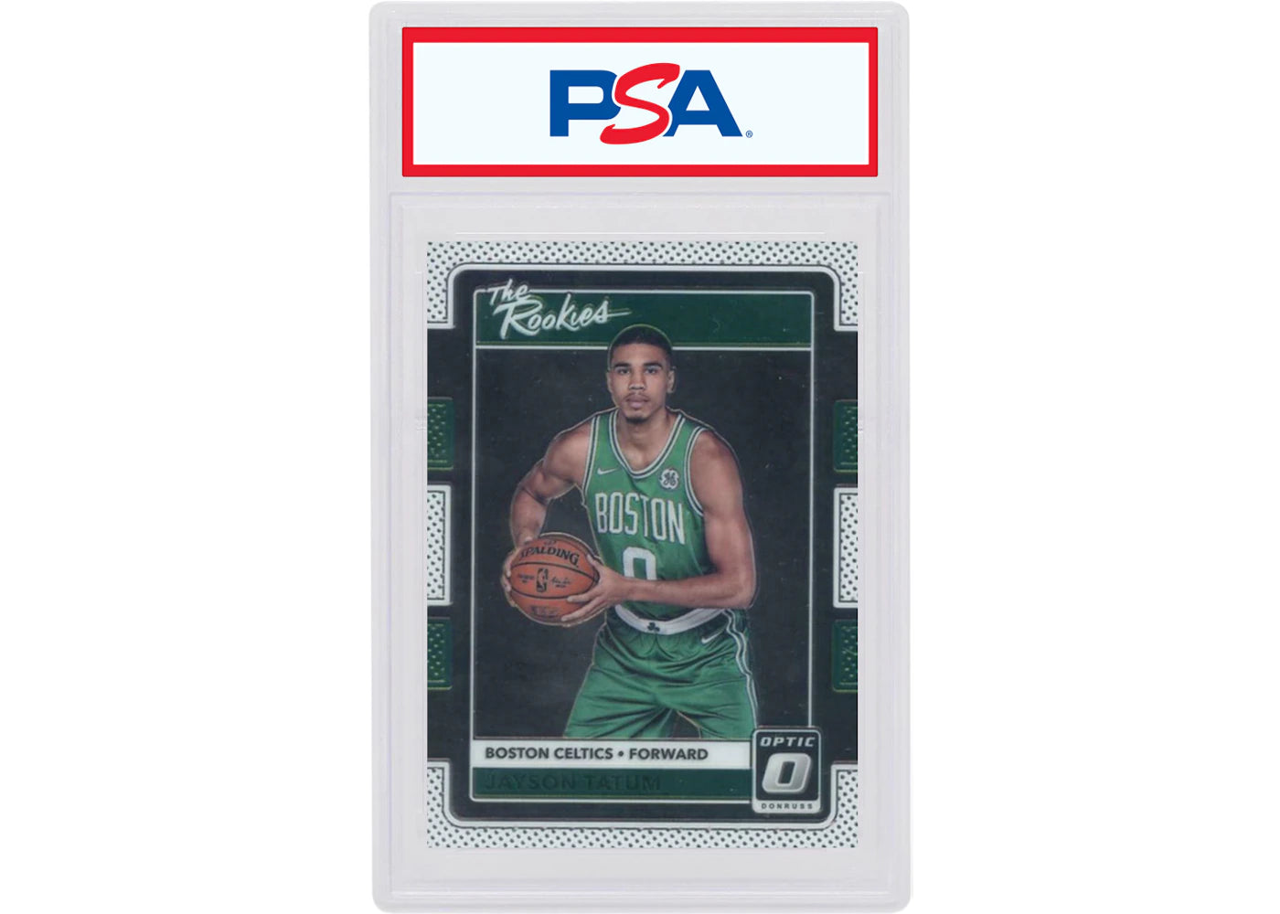 Jayson Tatum 2017 Donruss Optic The Rookies Rookie #3 (PSA or BGS Graded)