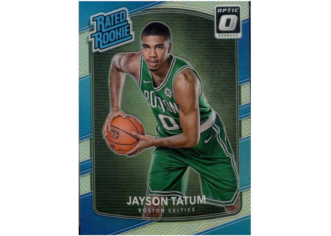 Jayson Tatum 2017 Panini Donruss Optic Rookie Holo #198 (Ungraded)