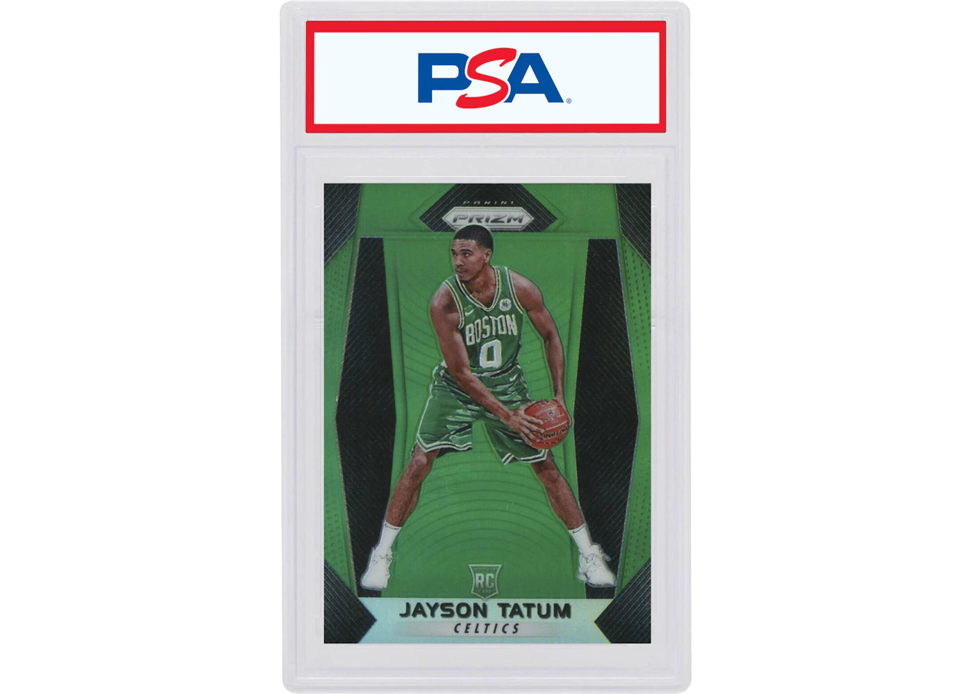 Jayson Tatum 2017 Panini Prizm Rookie Green #16 (PSA or BGS Graded)