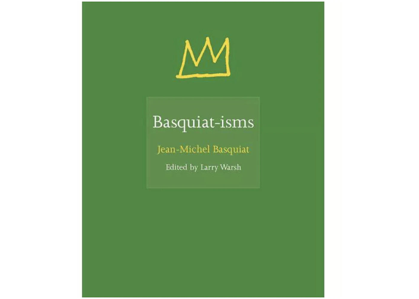 Jean-Michel Basquiat Basquiat-isms Hardcover Book