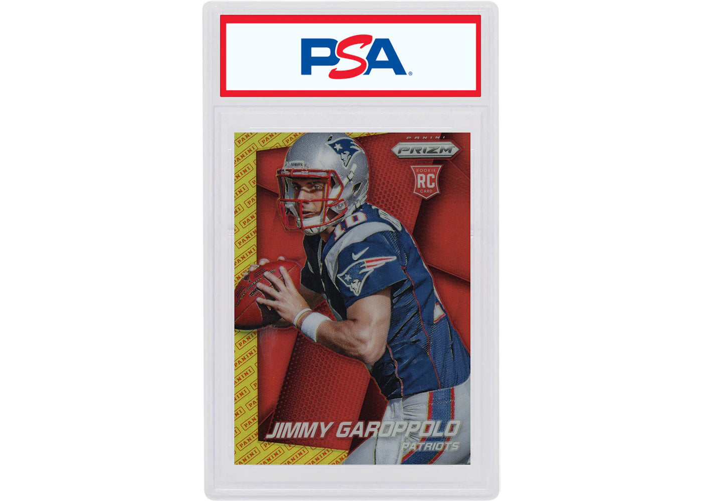 Jimmy Garoppolo 2014 Panini Prizm Rookie Facing Left Panini Prizm #243 (PSA or BGS Graded)
