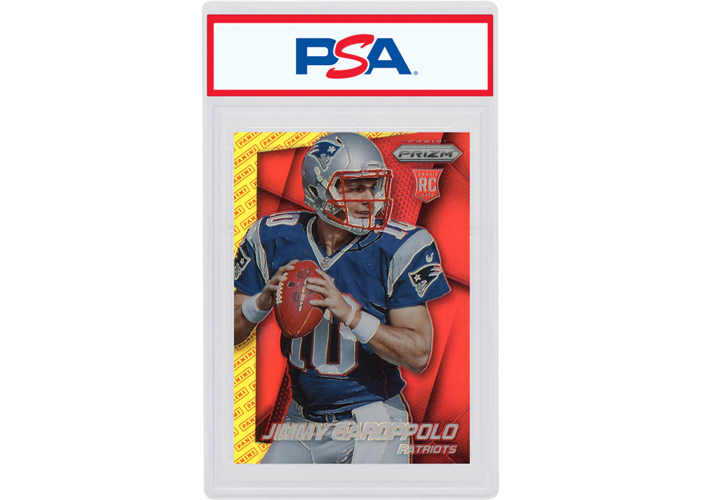 Jimmy Garoppolo 2014 Panini Prizm Rookie Facing Right Panini Prizm #243 (PSA or BGS Graded)