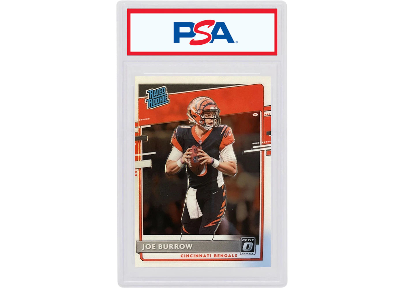 Joe Burrow 2020 Panini Donruss Optic Rookie #151 (PSA or BGS Graded)