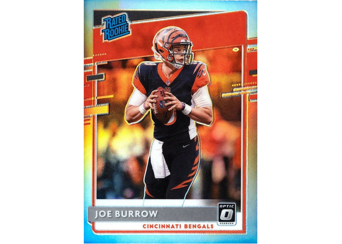 Joe Burrow 2020 Panini Donruss Optic Rookie Holo #151 (Ungraded)