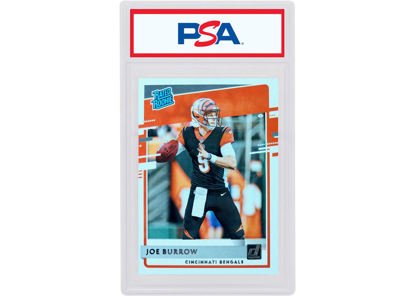 Joe Burrow 2020 Panini Donruss Rookie #301 (PSA or BGS Graded)