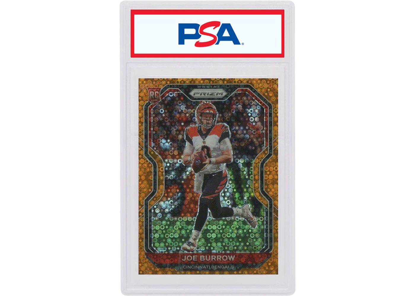 Joe Burrow 2020 Panini Prizm Rookie Disco #307 (PSA or BGS Graded)
