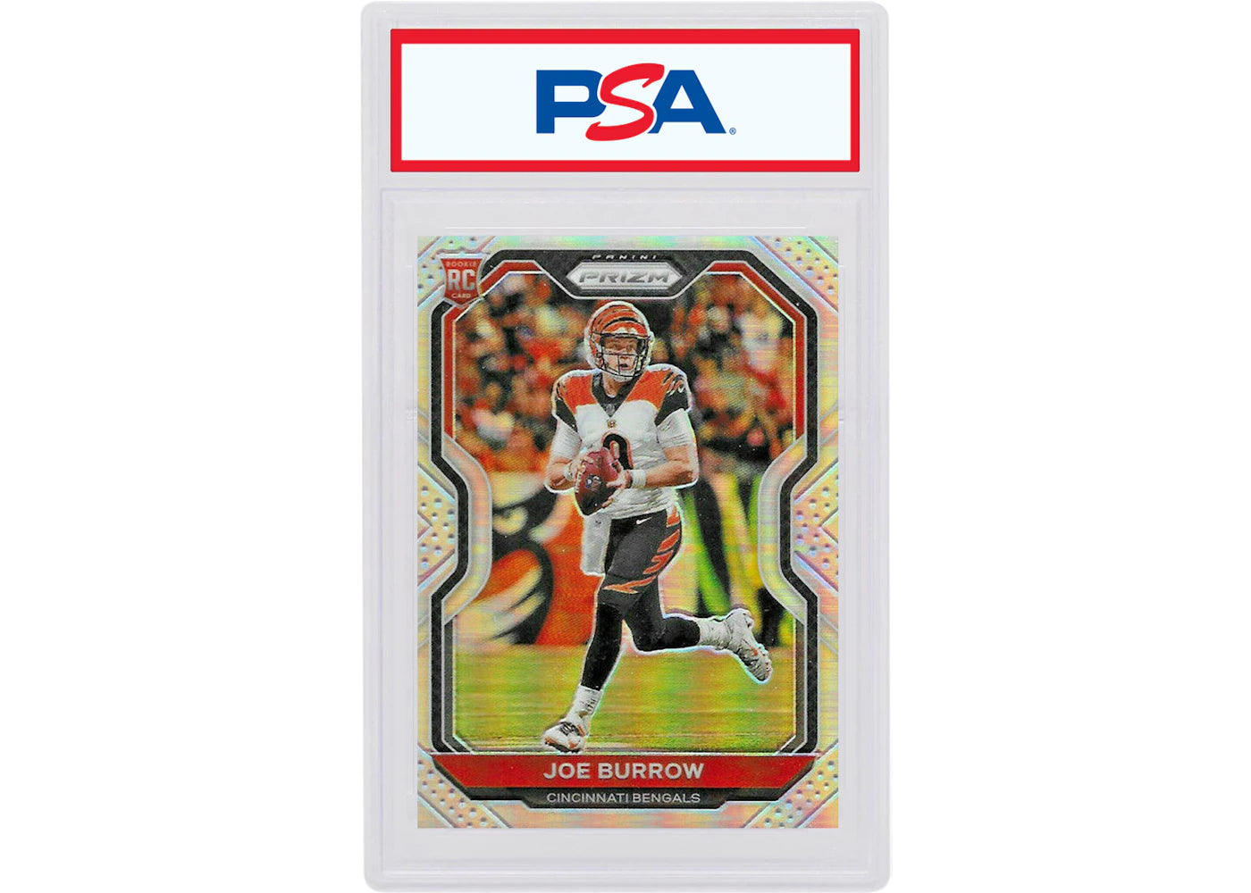 Joe Burrow 2020 Panini Prizm Rookie Silver #307 (PSA or BGS Graded)