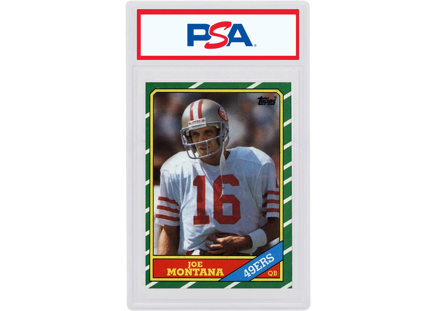 Joe Montana 1986 Topps #156 (PSA or BGS Graded)