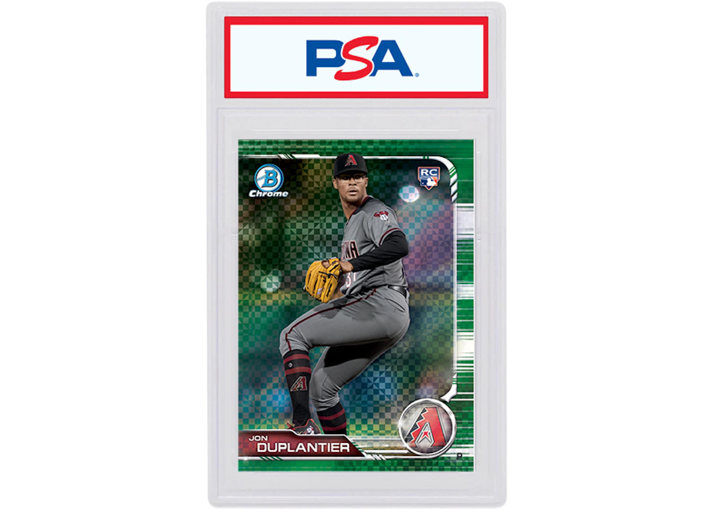 Jon Duplantier 2019 Bowman Chrome X Rookie Green X-Fractor /31 #59 (PSA or BGS Graded)