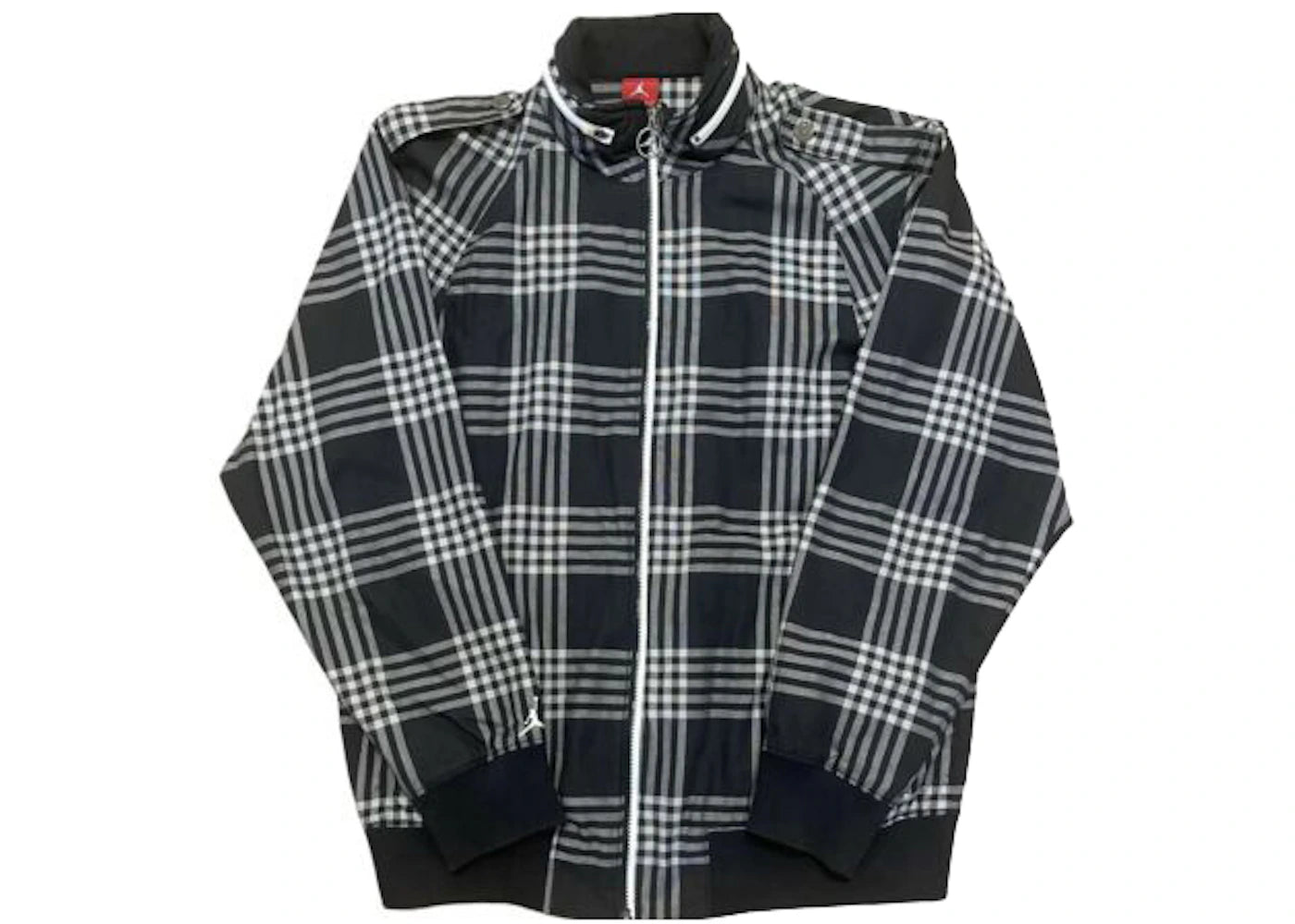 Jordan Cross Stripes Jacket Black