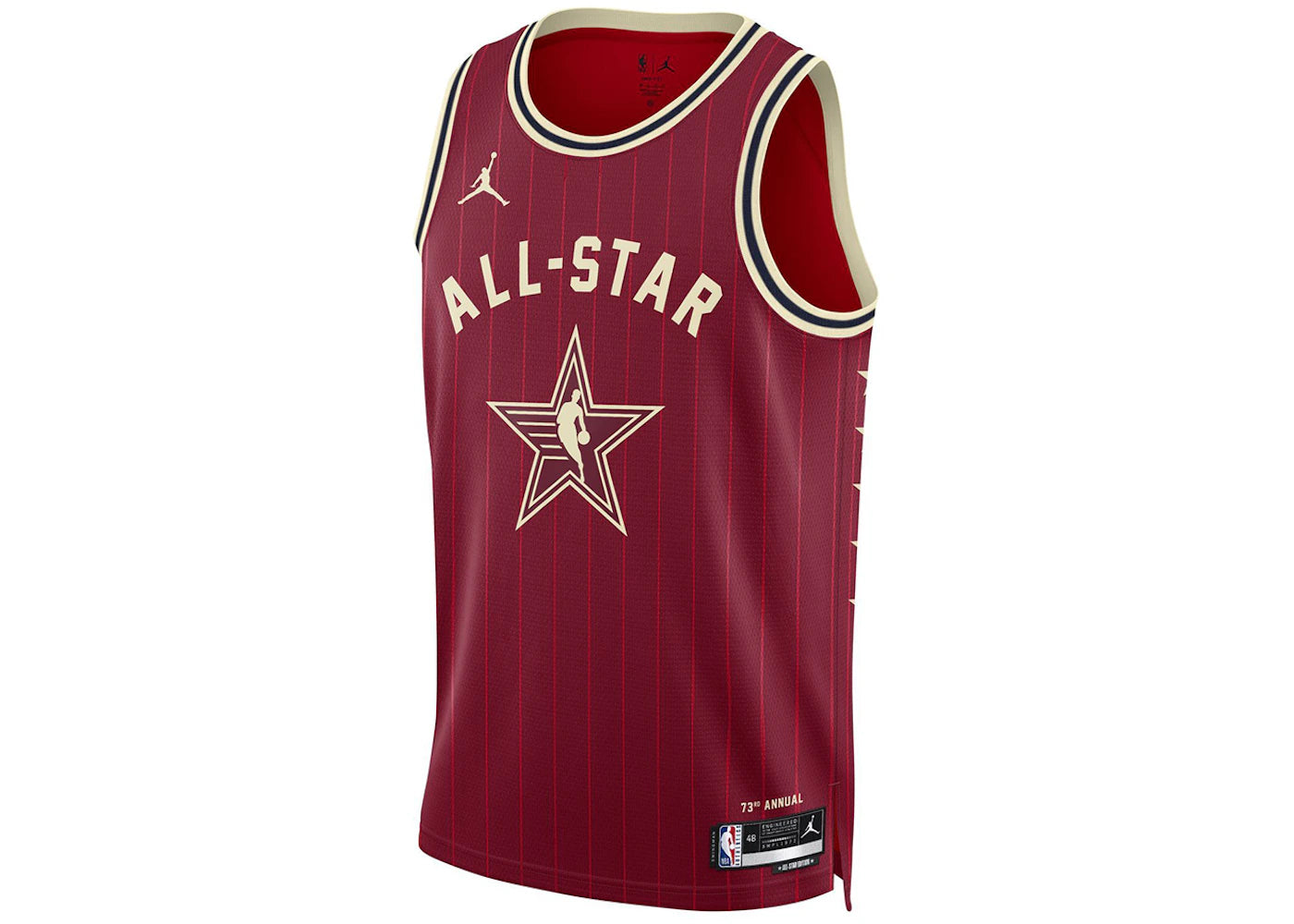 Jordan NBA Dri-Fit All-Star Antetokounmpo Jersey Red