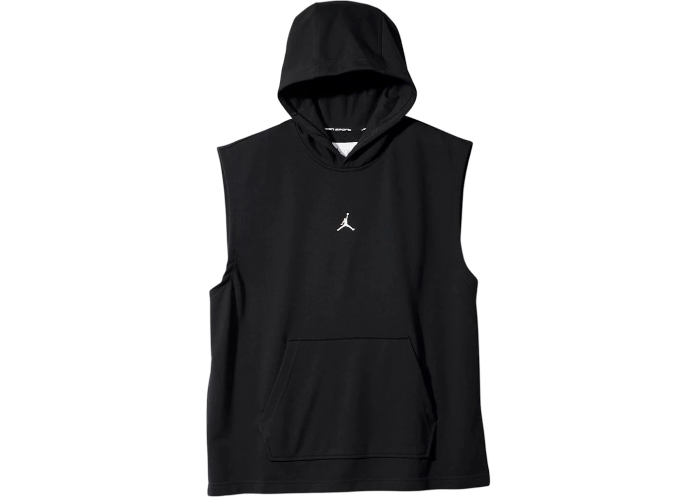 Jordan Sport Crossover Dri-Fit Sleeveless Pullover T-shirt Black/White