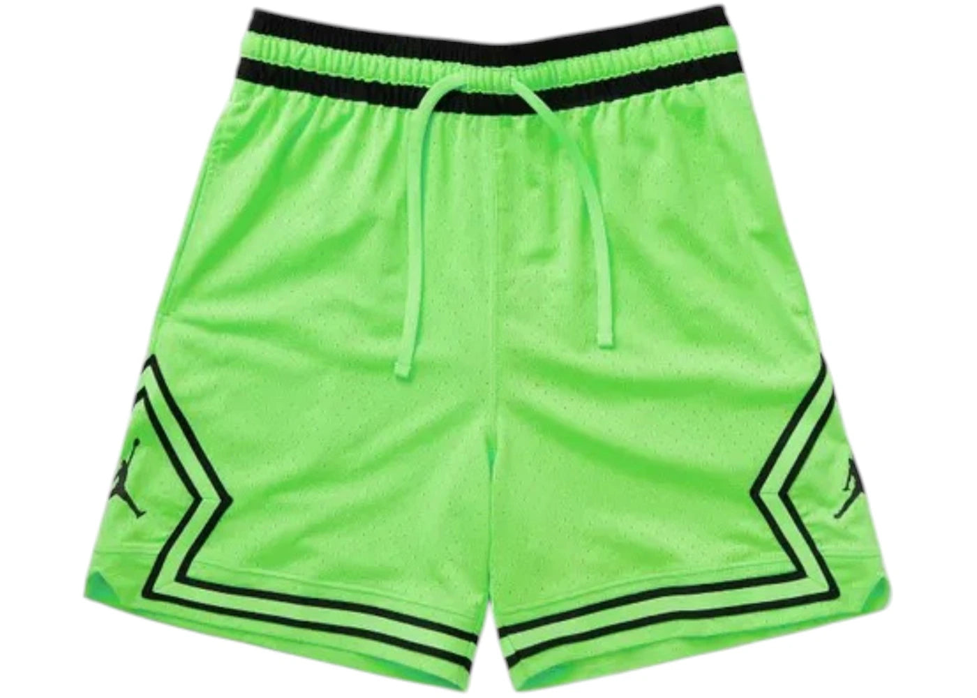 Jordan Sport Diamond Mesh Dri-Fit Shorts Green/Black