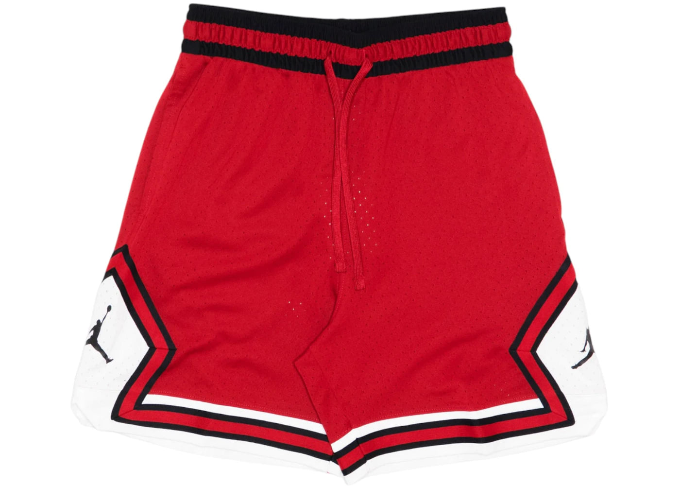 Jordan Sport Diamond Mesh Dri-Fit Shorts Red/Black/White