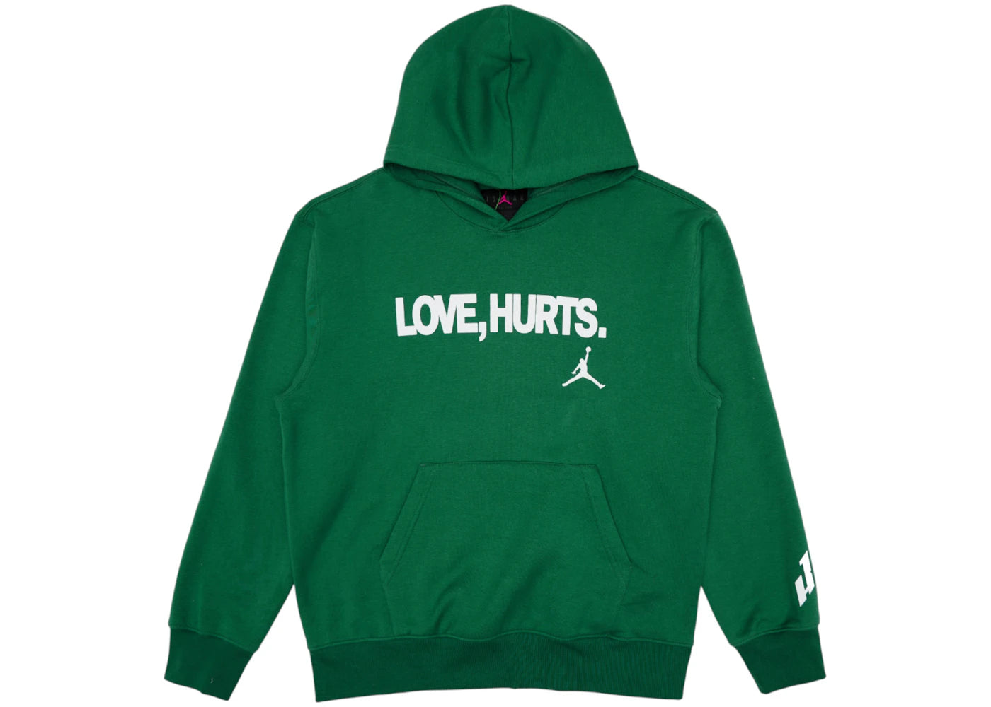Jordan Women's Love Hurts Jalen Hurts Hoodie Kelly Green