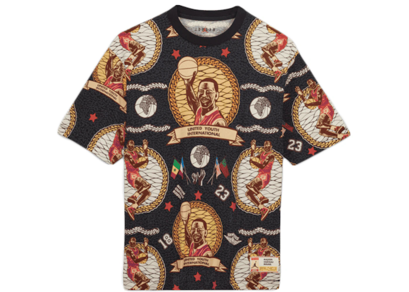 Jordan x Maison Chateau Rouge T-Shirt (Asia Sizing) Black