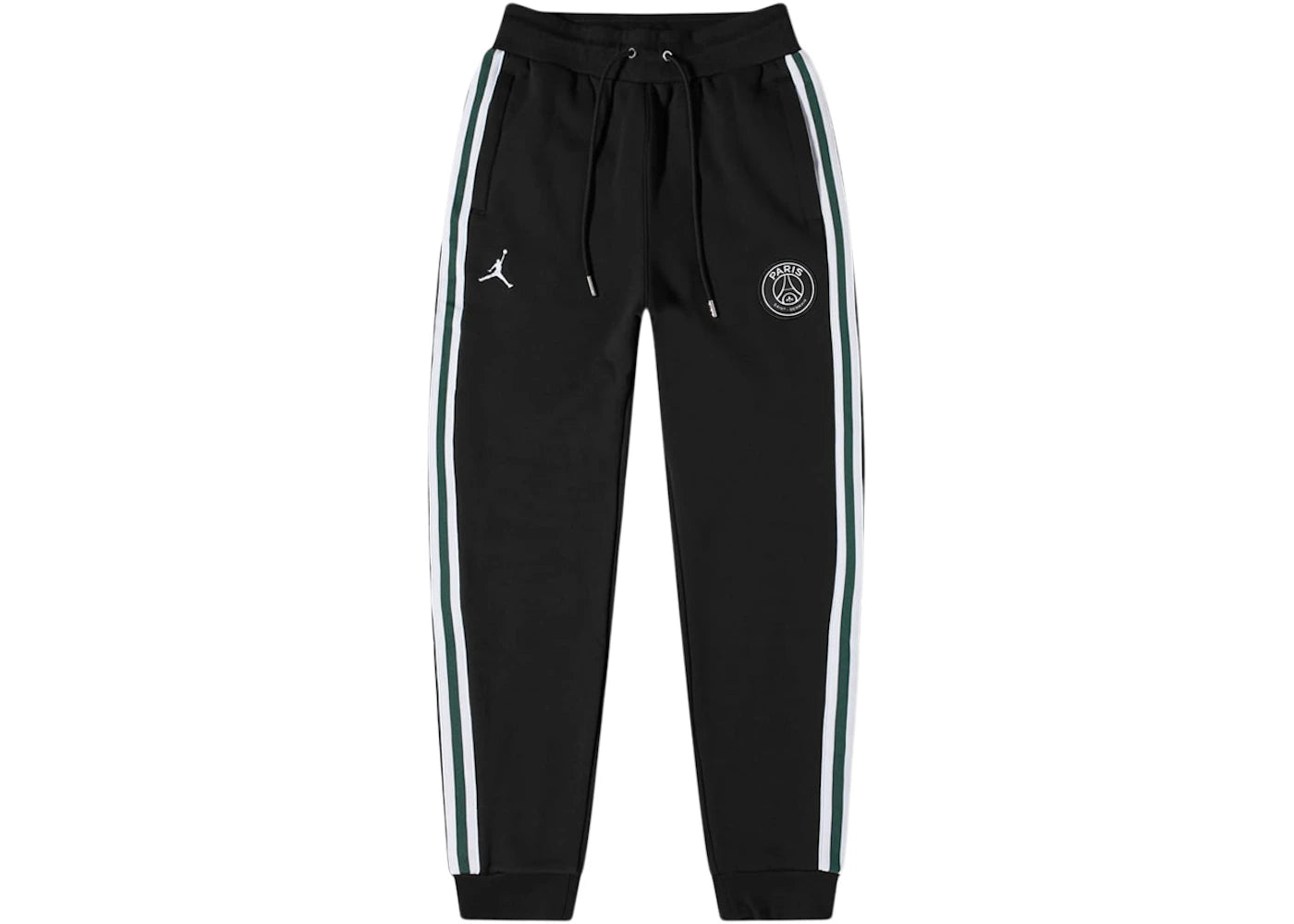 Jordan x PSG Paris Saint Germain Fleece Pants Black/White/Green