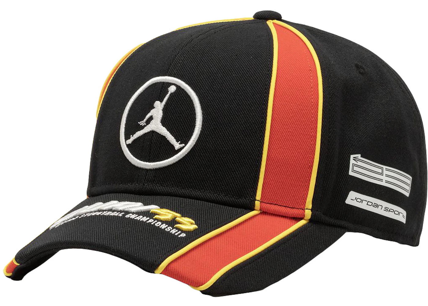 Jordan x Quai 54 Rise Cap S CB Black/Chile Red/Summit White