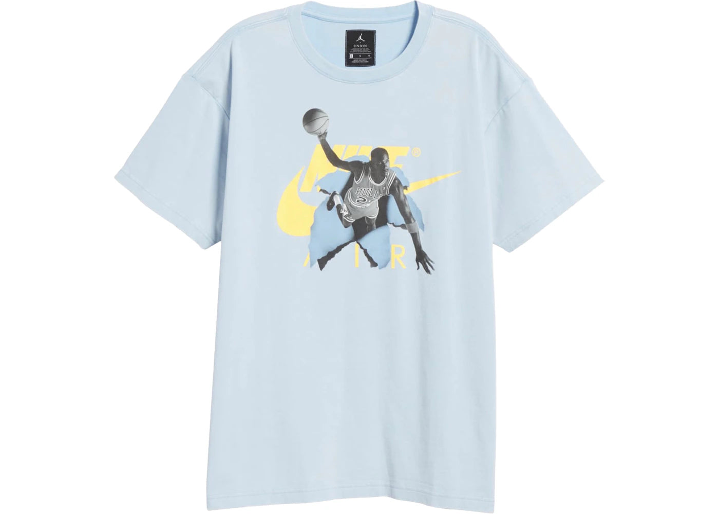 Jordan x Union 2.0 Tee Psychic Blue